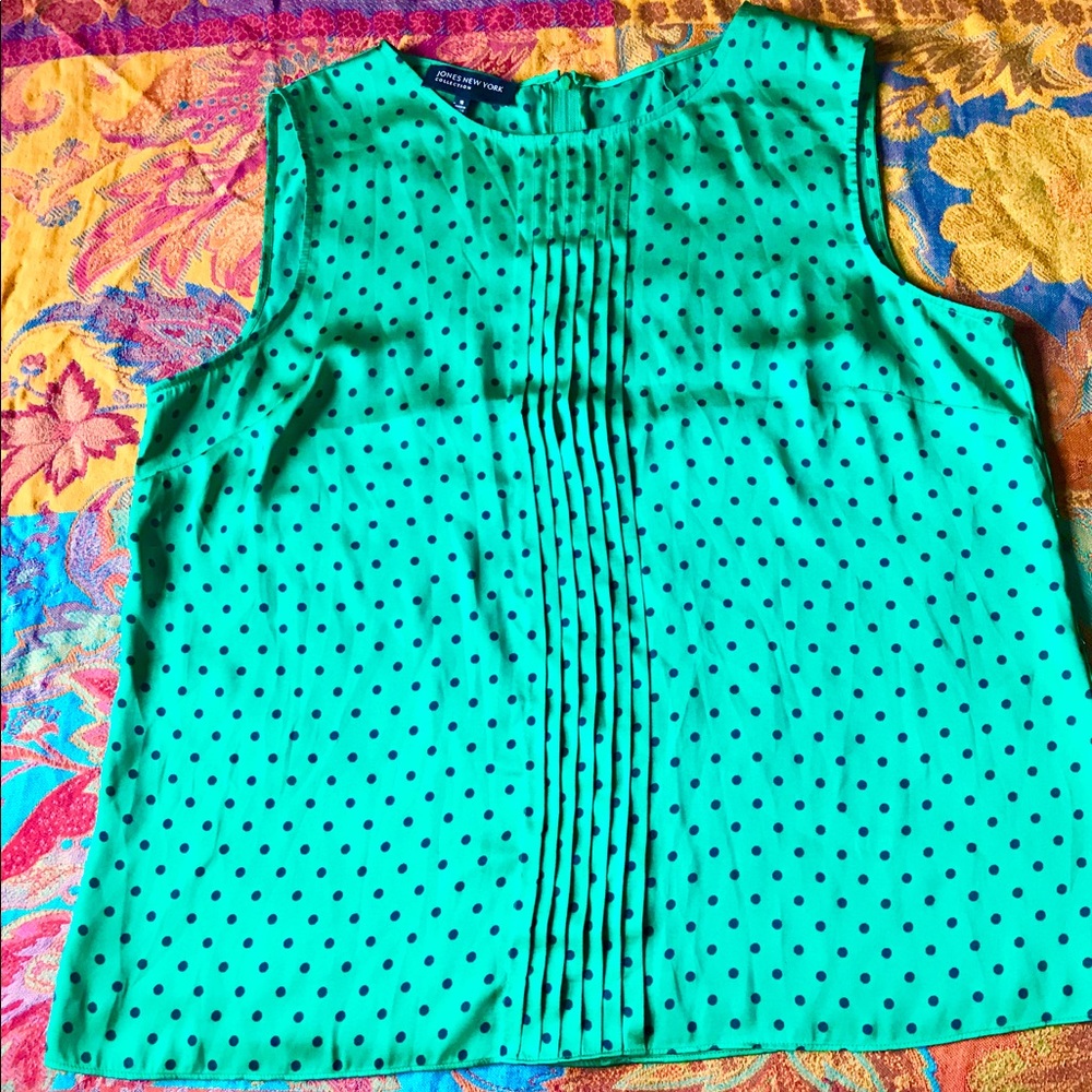 Emerald Green Sleeveless Top